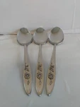 Oneida Stainless Steel My Rose Tablespoon Serving Of 3, 8.5 In.. Fixed Price $18.00.