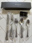 Nib Reed & Barton "1800" 5-PIECE Place Setting Stainless Flatware Srp $100. Fixed Price $79.99.