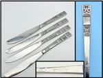 Lot Of Stainless Steel Made Japan 8-3/4" Towle Silver TWS74 Table Knives. Fixed Price $21.99.
