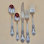 Oneida Louisiana 5 Piece Flatware Place Setting 18/8 Stainless Steel Usa. Fixed Price $24.95.