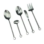 Gourmet Settings Silver Braid 18/10 Stainless Steel 5PC. Hostess. Fixed Price $44.99.