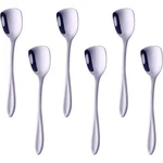 Buyer Star Ice Cream Shovel Spoons Set Of Stainless Steel, 5.6" Silver. Fixed Price $12.99.