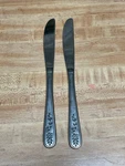 Lot Of 2 Rare Modern Solid Knife Floral Mist (stainless) By Stanley Roberts. Fixed Price $9.99.