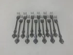 Eldan Japan Stainless Silverware - ELD20 Cocktail / Seafood Fork. Fixed Price $29.37.