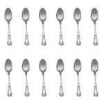 Gorham Blossom 18/10 Stainless Steel Teaspoon (set Of Twelve). Fixed Price $134.99.