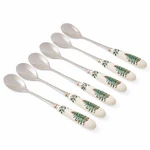 Spode Christmas Tree Tea Spoon, Set Of 6. Fixed Price $18.59.