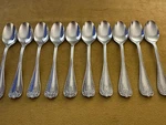 (10) Teaspoons Vintage National Stainless Flatware NST54 Japan. Fixed Price $75.75.