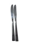 2 Custom Design CUD1 Dinner Knives Knife Stainless Flatware Japan 8 1/4. Fixed Price $29.00.