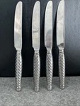 4 - Pier PII2 P112 Glossy Braid 18/8 Stainless Korea Flatware Dinner Knives. Fixed Price $30.25.