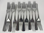 Set Of Oneida AA-15 Stainless Forks Flatware Classic Design 7. Fixed Price $19.99.