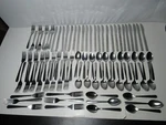 80 Pieces Walco Commercial Stainless Flatware Dinner/salad Forks Spoons Knives. Fixed Price $46.95.