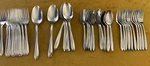 Oneida Ltd Lot Of 39 Pcs Simeon & George Rogers Stainless Flatware OHS29G. Fixed Price $43.75.