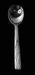 Fortessa Dorada 18/10 Stainless Silverware Glossy Flatware Bouillon Spoon. Fixed Price $10.00.