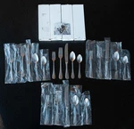 Mepra Brescia Vintage Stainless Steel 20 Pc Set Flatware Msrp $396 -open Box. Fixed Price $300.00.