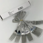 Winco 0005-05 Dots Mirror Finish S/s Dinner Fork Dozen. Fixed Price $16.88.