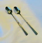 Oneida Easton Stainless Iced Tea Spoons Set Of 2 Made Usa. Fixed Price $68.00.