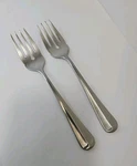 Excel Stainless Steel 2EA Salad Forks Brookfield Pattern Korea 18/10. Fixed Price $19.95.