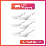 Wareland Asian Soup Spoons Set Of 6, Ceramic Chinese Japanese. Fixed Price $14.20.