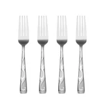 Oneida B340004A Tuscany Everyday Flatware Dinner Forks, Set 0.55 Lb, Metallic. Fixed Price $23.99.