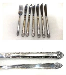 7 International Silver Stainless Flatware Knife INS162 Dinner Fork Knives. Fixed Price $17.22.