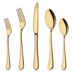Aisoso Gold Silverware Set, 20-PIECE Flatware Stainless Piece,. Fixed Price $30.99.