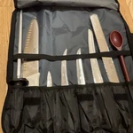 Acero Winco 8 Piece Knife Set With Bag. Fixed Price $65.99.