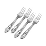 Wallace Antique Baroque 18/10 Stainless Steel Cocktail Fork (set Of Four). Fixed Price $24.50.