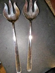 * Walco Stainless Salad Serving Forks 12". Fixed Price $9.99.