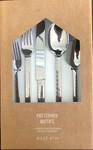 Lula Laser Etch Flatware By West Elm New In Box. Fixed Price $19.99.