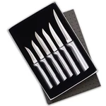 Rada Cutlery Paring Knife Set 6 Knives With Stainless Steel Blades Alu.... Fixed Price $74.14.