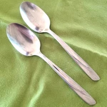 International Inslco Stainless Soup Spoons Finlandia Pattern #42504 Usa. Fixed Price $5.99.