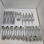 Ralph Lauren Equestrian Braid 1991 Flatware - Set Of 38 Korea. Fixed Price $1800.00.