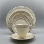 Lenox Fine China - Charleston 5PC Place Setting (wreath Backstamp). Fixed Price $39.97.