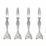 Wallace Mermaid 18/10 Stainless Steel Food Pick (set Of Four). Fixed Price $19.99.