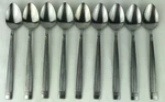 International Silver Stainless Flatware INS323-1 Iced Tea Spoons 9 Pieces. Fixed Price $18.99.