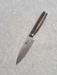 Shun Kai 3.5" Paring Knife -v Max Damascus Cobalt Steel DM-0700 Japan. Fixed Price $69.00.