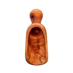 Handcrafted Olive Wood Salt Spoon Or Scoop - Standard Size ( Length 4.8"). Fixed Price $12.99.