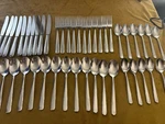 44 Pcs Imperial International U.s.a. Stainless IMI32 - Service For 10+ Mint Con. Fixed Price $113.75.