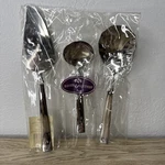 Reed & Barton Regent Heritage Mint Serve Silverware Stainless 18/10 Hostess Set. Fixed Price $24.00.