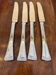 Lenox Stainless Flatware Portola - Dinner Knives Set Of Four New. Fixed Price $14.99.