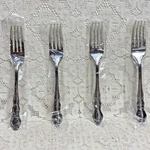 Oneida Dover Dinner Forks 7 1/4" Glossy 18/10 Stainless Ultra Premium New Set. Fixed Price $59.85.