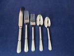 Oneida Pallatian Stainless Flatware - 5PC Place Setting New. Fixed Price $39.97.