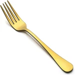 Lianyu Gold Salad Set Of 12, Stainless Steel Silverware Flatware Forks, Ap. Fixed Price $25.36.