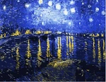 Yeesam Art Paint By Numbers For Adults, Starry Night Over 40*50, The Rhone. Fixed Price $22.35.