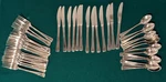 Oneida Lonsdale Stainless Flatware (46) Pc Lot 19 Dinner Forks 14 Tspn 13 Knives. Fixed Price $46.00.
