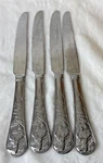 Cabelas / Cambridge Silversmiths Deer Stainless Dinner Knives (set Of Four). Fixed Price $38.99.