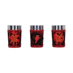 Acdc Logo Shot Glass (set Of 3) By Nemesis Now. Fixed Price $95.42.