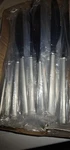 World 994 5502 3/4" Dinner Knife With 18/8 Stainless Aspire Pattern Dozen. Fixed Price $97.00.