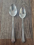 Orleans Silver ORL31 Stainless Korea Lot Tablespoon Serving Scroll Fan. Fixed Price $7.19.