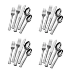 Mikasa Harmony 18/10 Stainless Steel 20PC. Flatware Set (service For Four). Fixed Price $70.00.